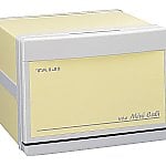 0-6495-08 カラーミニキャビ (6L(おしぼり25～30本収納)/ホワイト) HC