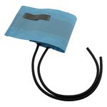 ギアフリーアネロイド血圧計用カフセット[ゴム袋付き･タイコス型]　スカイブルー　