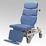 ストレッチャー車椅子 （介助式／座幅400mm／ブルー）　TB-201
