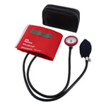 耐衝撃性血圧計［DURA-X］　No.555 レッド　0555B022