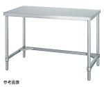 1-1636-23 静音ステンレス作業台 幅900×奥行900×高さ800mm WT-9090SI 