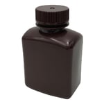 1-1779-02 角型瓶（HDPE製） 褐色 250mL 583430 【AXEL】 アズワン