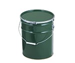 金属缶　ペール缶　２０Ｌ　緑　