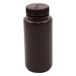 広口試薬ボトル　褐色　500mL  1袋（12本入)　2106-0016