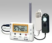 无线数据记录器（从属单元）RTR-574系列的温度，湿度，照度，紫外线x 1通道