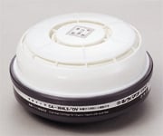 防毒マスク用吸収缶 ダイオキシン用(低濃度用0.1%以下) 2個　CA-304L3/OV