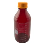 メディウム瓶（PYREX(R)オレンジキャップ付き） 遮光 1000mL　51395-1L