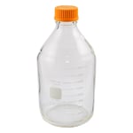 メディウム瓶（PYREX(R)オレンジキャップ付き）　透明　2000mL　1395-2L