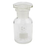 試薬瓶（広口・栓付き）（デュラン(R)）　白　100mL　211852403