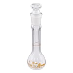 メスフラスコ 白 5mL 校正証明書付