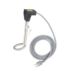 1-8779-21 ステンレス投込みヒーター（SUS316L製）160mm 300W LYMAS103