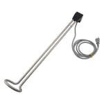 1-8779-22 ステンレス投込みヒーター（SUS316L製）185mm 500W LYMAS105