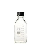 ねじ口瓶角型 デュラン（R） 黒キャップ付 1000mL　017230-10002A