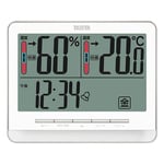 デジタル温湿度計　ホワイト　TT-538