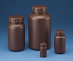 ［Discontinued］Wide-Mouth Round Shading Bottle 100mL (Brown) 