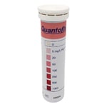 2-350-03 半定量イオン試験紙 QUANTOFIX® 鉄100 100枚入