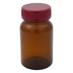 規格瓶（広口）　茶褐色　85.5mL　No.8K