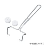 2-6277-03 粘着ローラー 本体 適合幅80×全長350mm No.762 【AXEL