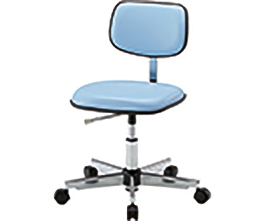 2-666-01 クリーンカラフルスタンダードチェア（クラス100対応） 足掛