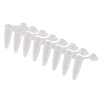 リアルタイムPCR用キャップ付き8連チューブ　0.2mL　120個入　3247-00