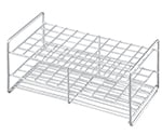 ステンレス試験管立　配列：6×10　サイズ：□17mm　15‐60H