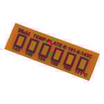テンプ・プレート（不可逆性） 6点表示 1箱（10枚入）　101-6V-143