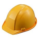 Helmet (American Type) Without Liner Yellow A-01-Y
