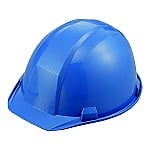 Helmet (American Type) Without Liner Sky Blue A-01-SB