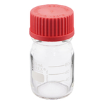 メディウム瓶 PYREX(R)・赤耐熱キャップ付き 100ml　1395-100HTC