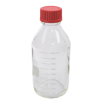 メディウム瓶 PYREX(R)・赤耐熱キャップ付き 1000ml　1395-1LHTC