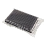 黒色マイクロプレート 平底 96well・Q型 γ線滅菌済（フタ付き）1箱（1枚×50袋入）　P96FQBS