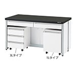 Ｘ様　♥Flexform サイドテーブル（3個口Ａ） 3-4190-14 サイド実験台 フレームタイプ (1500×750×800mm) HTF-1575