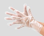 ポリエチレン手袋（外エンボス・エコノミー） 透明 SS 1袋（100枚入）　2019C-SS