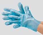 ポリエチレン手袋 ブルー SS 1袋（100枚入）　2019B-SS