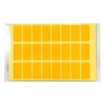 ラボ用マーキングラベル 角型 23.5 黄 1袋（24枚×10シート入）　