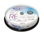 ブランクメディアディスク　BD-RE　10枚スピンドル　L-BRE10P