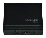 HDMI分配器　2分配　60×70×20mm　THDSP12X2-4K