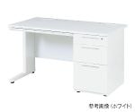 オフィス机 3-8737-02 デスク 平机 LDC-H127 WH 【AXEL】 アズワン