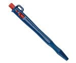 スプリングレス型キャップレスボールペン（ノック式）　ランヤード型　赤　RG-RSL-RD