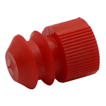 カラフル試験管キャップ（ディスポ） φ11～13mm用 赤 1袋（100個入）　8830910