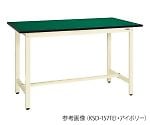 RoHS対応天板付作業台　グリーン　KSD-127FE