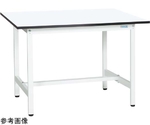 軽量作業台（KAタイプ/耐荷重180kg/メラミン天板/固定式） W900×D750×H740mm　KA-097MW