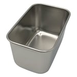 1-4529-06 ステンレス深型組バット 2号 191×137×74mm 44002 【AXEL