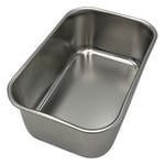 1-4529-10 ステンレス深型組バット 6号 298×203×83mm 44006 【AXEL