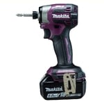 4-806-13 充電式インパクトドライバー 本体 青のみ TD162DZ 【AXEL