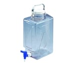 ナルゲン透明活栓付角型瓶2322　9L　2322-0020JP