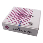 3-3640-08 ねじ口びん（標準セット） 透明 4mL S-1 1箱（100本入