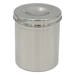 ステン万能缶　（フタ取手付き）　φ120×150mm　