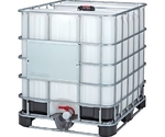 Liquid and Powder Transportation Container 807890 Sunbulk #1000TC-S (With UN) Black/White　80789000BKWH
