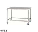 ステンレス作業台（四方枠/キャスター付）SUS430 900×750×800mm WZC